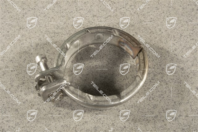 GT3 / GT3RS, Obejma zaciskowa układu wydechowego