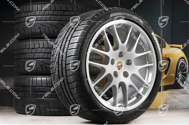20-inch RS Spyder winter wheel set, wheels: 9,5J x 20 ET65 + 10,5J x 20 ET65 + Pirelli winter tyres 255/40 R20 + 285/35 R20 + TPM sensors
