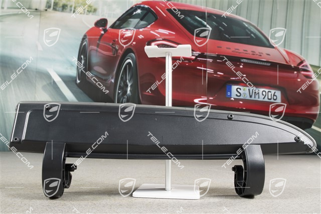 Klapka schowka w drzwi, Skóra, Stone grey/stone grey, R