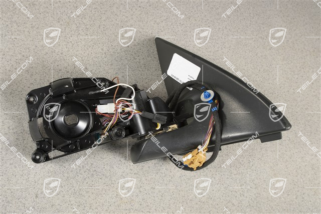 Spiegelfuß, elektrisch anklappbar, el. einstellbar, Memory, separat beheizbar, LL/R