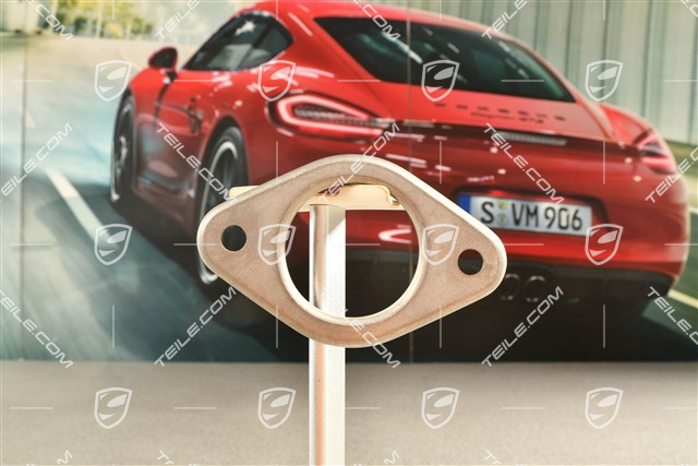 GT3 / GT3 RS, Flange between center silencer and muffler, Upper, L=R