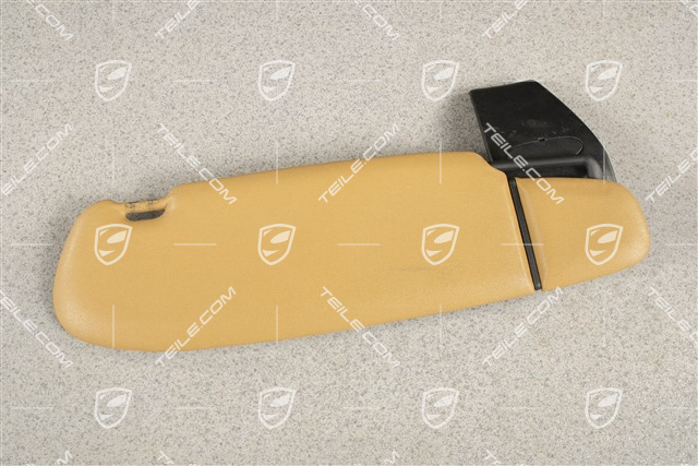 Sonnenblende, Cabrio, Kunstleder, Savannabeige, L