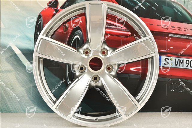 20" Felga Carrera Sport, 10,5J x 20 ET47, Platinsilber Metallic