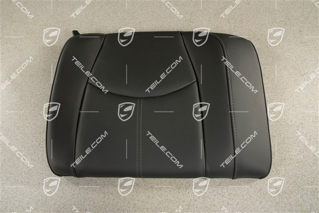 Notsitzrueckenlehne, Cabrio, Leder, Schwarz, R