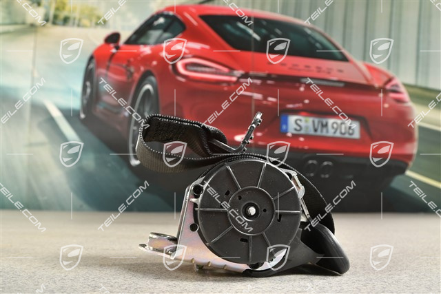 Cabrio/Targa, Sicherheitsgurt, Hinten, Schwarz, L
