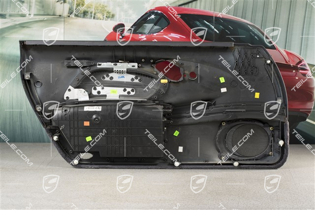 Türverkleidung mit Airbagblende, Klangpaket, Kunstleder, Metropolblau, R