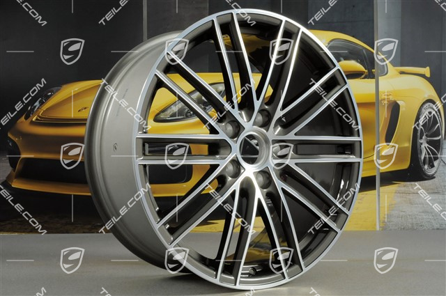 20-inch Turbo IV wheel rim set, 8,5J x 20 ET57 + 10,5J x 20 ET47