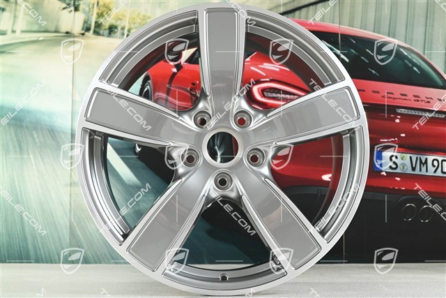 20" Felga Carrera Sport, 8,5J x 20 ET57, Platinsilber Metallic