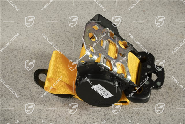 Seat belt, front, Carrera RS/RS America/ Speedster, Speed yellow, L=R