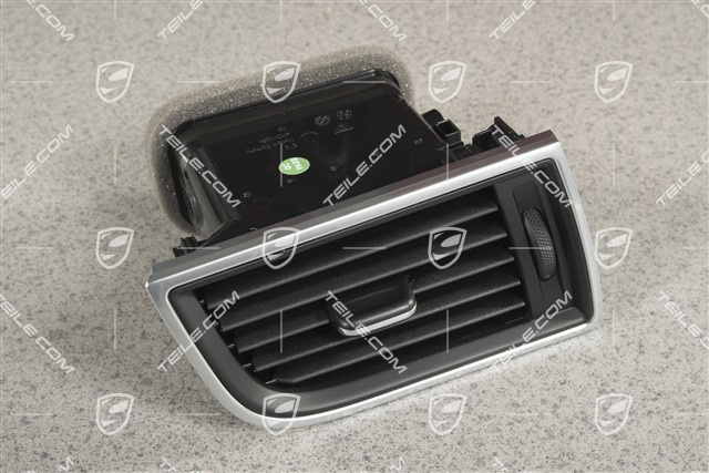Side Air vent, galvano silver, Galvano silver, L