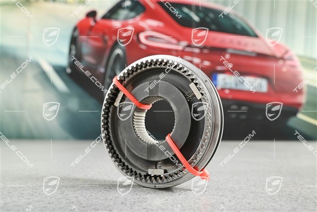 Synchronizing hub with locking collar, 1st / 2nd.Gear