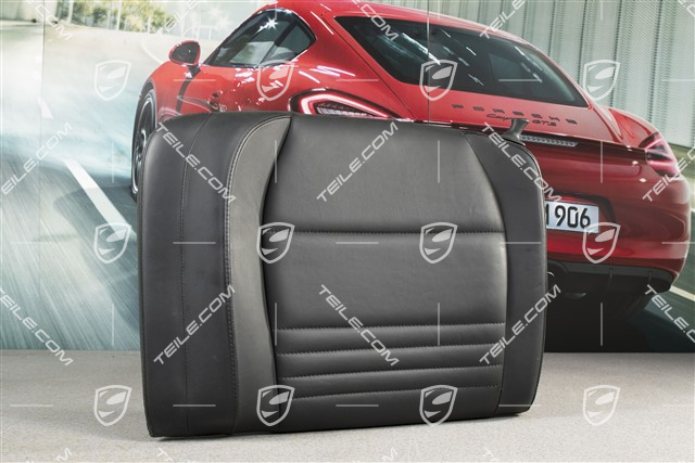 Notsitzrückenlehne, Leder, schwarz, Coupe, Turbo, L