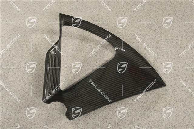 21 cali Taycan Exclusive Design blenda / kołpak carbon, tylny, L