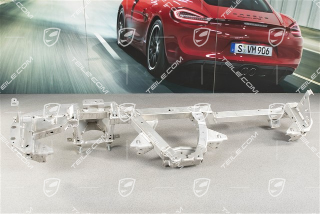 Retaining frame for dashboard lining