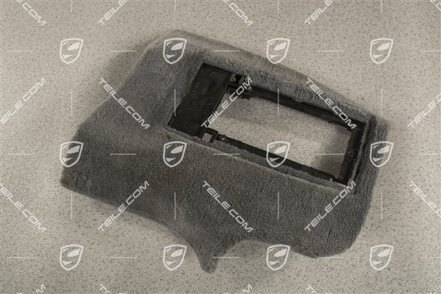 Verkleidung Sicherungskasten, Dunkelgrau / Natur, L