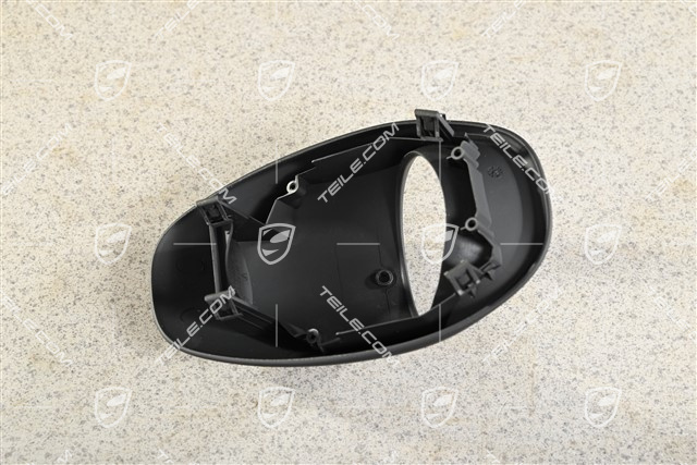 Hutze Oberteil, Schalttafelverkleidung Abdeckung für Stoppuhr Sport Chrono-Paket, Schwarz