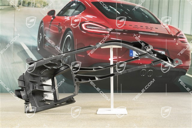 Frame / support / bracket ACC, Black matte, Turbo/GTS, R