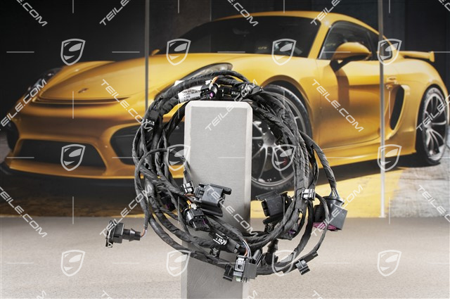 Stossfänger vorne, Kabelstrang, Seitliche Markierungs und Blinkleuchten Stossfänger vorne, Kabelstrang, Seitliche Markierungs und Blinkleuchten