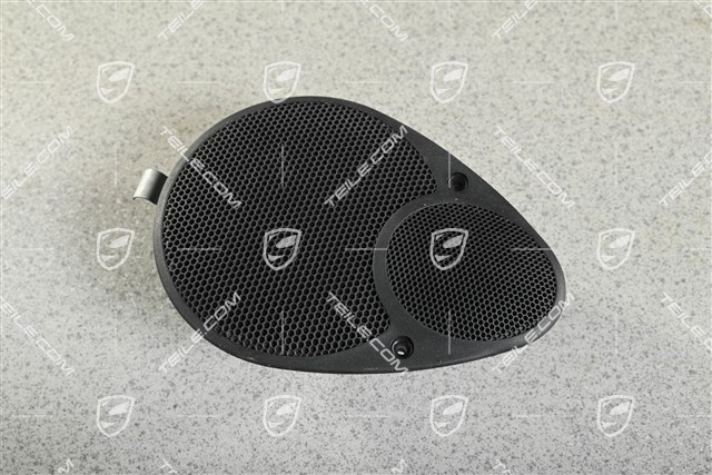 Coupe / Targa, Loudspeaker, rear, Satin Black, L