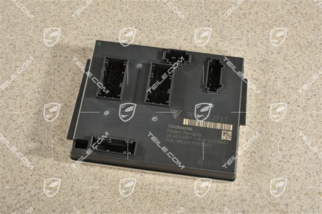 Control unit (BCM) for conv. system and OB power supply, Rear end