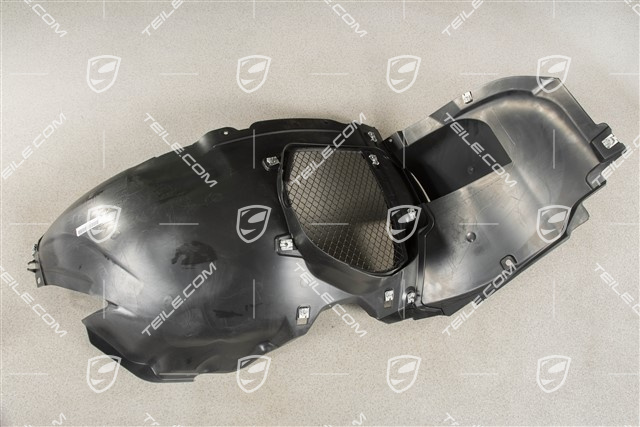 Wheel-housing liner, front, frotn part with grille, GT3, L