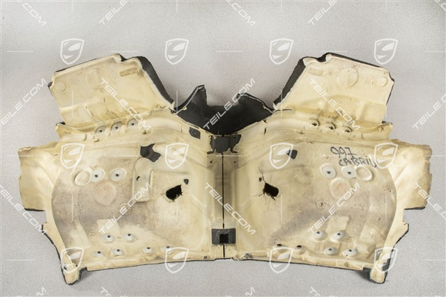 Sitzmulde, Klebeteppich, Schwarz, Cabrio