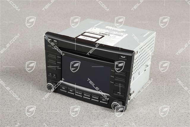 Radio CDR 30, Black matte / Galvano silver