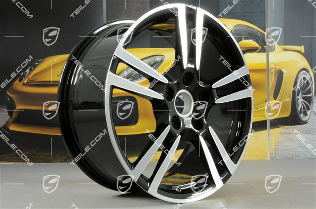 19-inch Turbo II wheel, 8,5J x 19 ET56, black high gloss