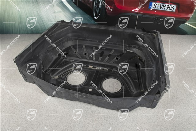 Reserveradmulde, Heckantrieb, nicht komplett / sehe Bilder