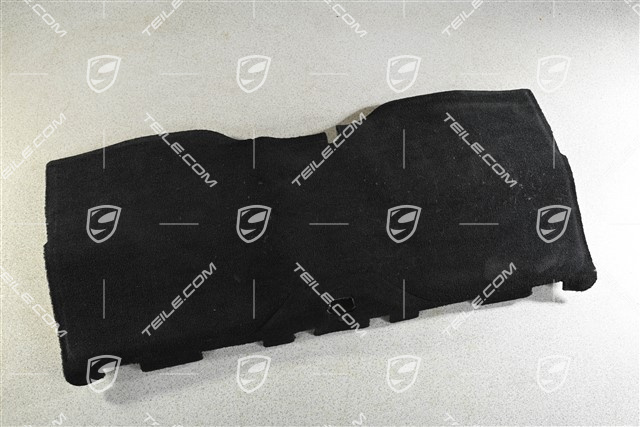 Verkleidung, Rückwand, Teppich, Schwarz