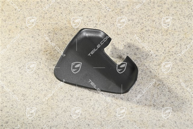 Blende / Führung für Gurtschloss, Hinten, Schwarz, R