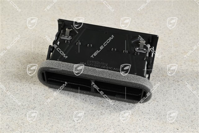 Centre air vent nozzle, RHD, Black