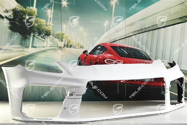 Przedni zderzak, turbo, otwory na czujniki parkowania