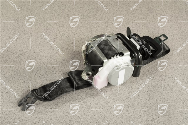 Seat belt, front, Black, R / USA