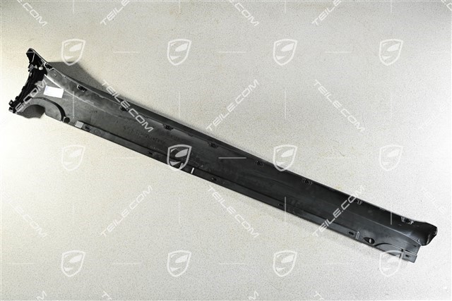 Sill cover, satin black, GTS / GT2 / GT2 RS / GT3 RS, L