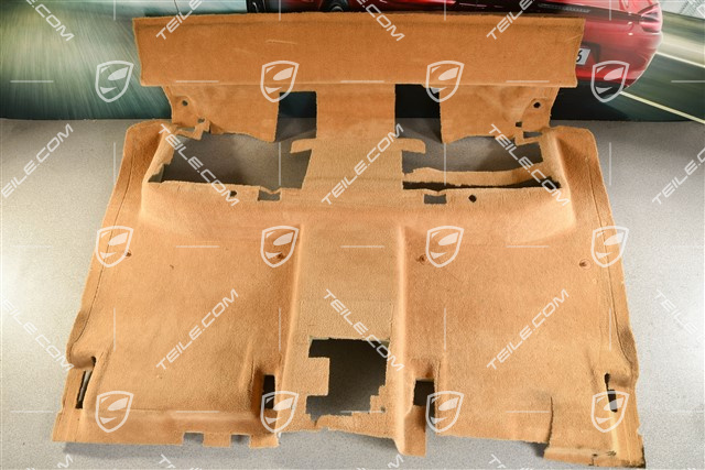 Wykładzina / dywan, tylna część, welur, beżowy