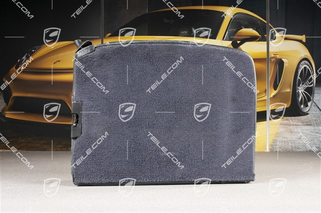 Back seat backrest, Rear, Leatherette, Metropole blue, Convertible, L