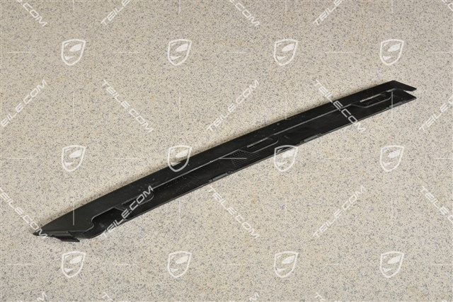 Front bumper disc / trim, Sport Design Package, middle, Black matt, L