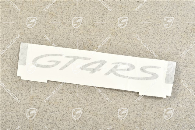 Logo / Sticker  GT4 RS, black matte, L=R