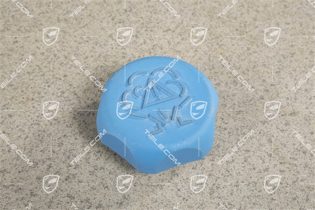 Filler cap for coolant tank