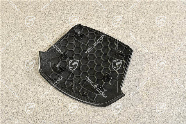 Dashboard / Instrument cluster cover Grille / Grate, Black