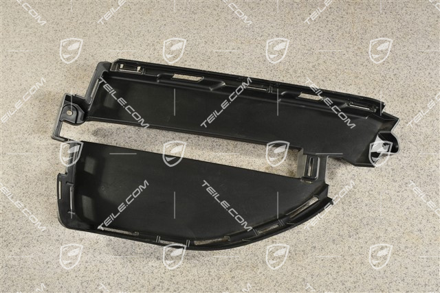 Sport Design air duct closed, black, R