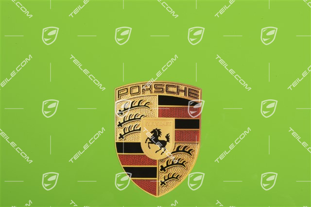 Lid front, Carbon, lacquered, complete, incl. air inlets, GT3RS II