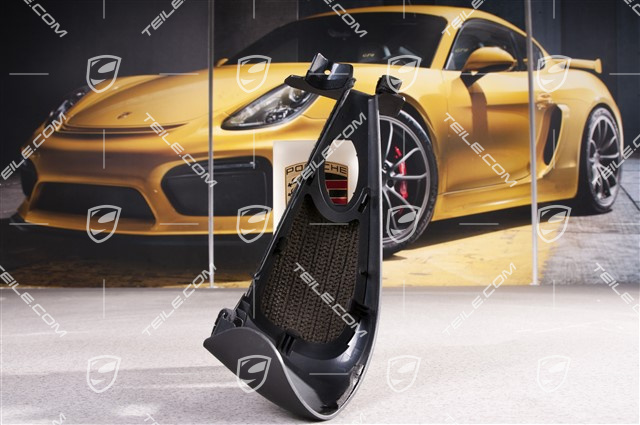 Obudowa pasa tylnego, Lakierowana czarna, Targa, L