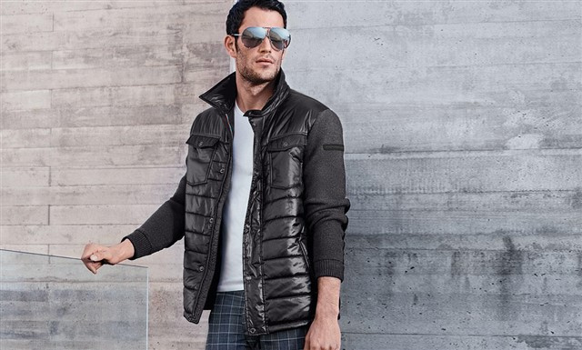 Classic Collection, Jacket Men, dark grey, M 48/50