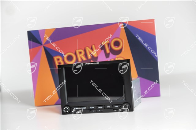 Porsche Classic Communication Management (PCCM Plus) - radio / navigation system, "BORN TO BE LOUD", Europa