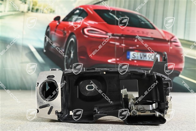 Halter Türaussengriff mit Schliesszylinder, L