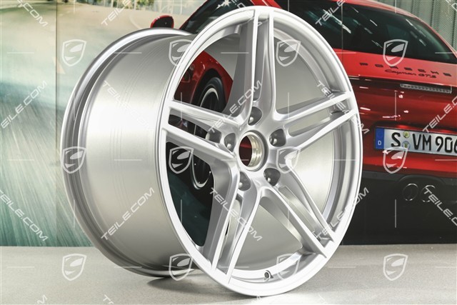 19" Felge Carrera VI, 11J x 19 ET56, Brilliantsilber