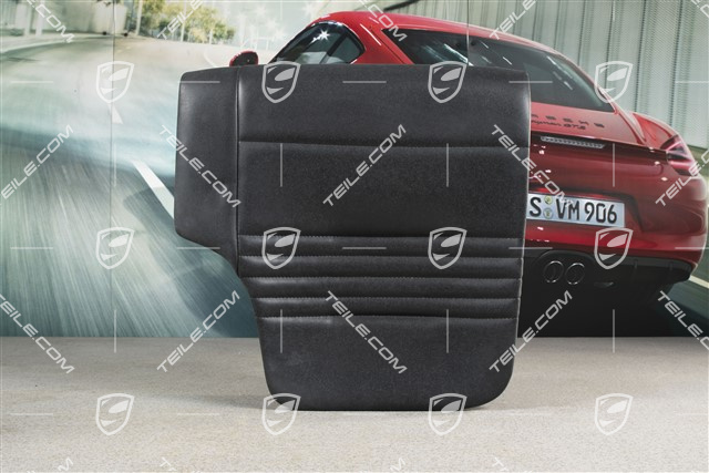 Notsitzkissen, Coupe/Targa, Kunstleder, Schwarz, L