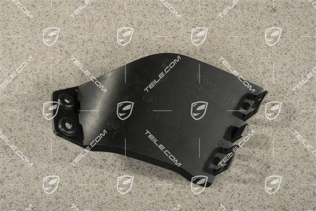 Turbo Coupe, Heckspoiler Luftführung, Schwarzmatt, L